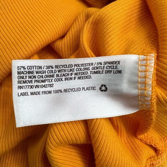 NWT Wild Fable Yellow Mini Dress - Picture 8 of 8